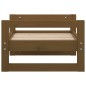 vidaXL Cama para perros madera maciza pino marrón miel 55,5x45,5x28 cm vidaXL Cama para perros madera maciza pino marrón miel 55,5x45,5x28 cm