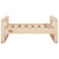 vidaXL Cama para perros madera maciza de pino 65,5x50,5x28 cm vidaXL Cama para perros madera maciza de pino 65,5x50,5x28 cm