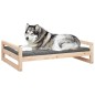 vidaXL Cama para perros madera maciza de pino 105,5x75,5x28 cm vidaXL Cama para perros madera maciza de pino 105,5x75,5x28 cm