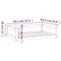 vidaXL Cama para perros madera maciza de pino blanco 95,5x65,5x28 cm vidaXL Cama para perros madera maciza de pino blanco 95,5x65,5x28 cm