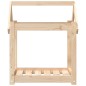 vidaXL Cama para perros madera maciza de pino 61x50x70 cm vidaXL Cama para perros madera maciza de pino 61x50x70 cm