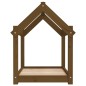 vidaXL Cama para perros madera maciza pino marrón miel 71x55x70 cm vidaXL Cama para perros madera maciza pino marrón miel 71x55x70 cm