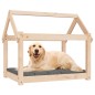 vidaXL Cama para perros madera maciza de pino 81x60x70 cm vidaXL Cama para perros madera maciza de pino 81x60x70 cm