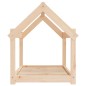 vidaXL Cama para perros madera maciza de pino 81x60x70 cm vidaXL Cama para perros madera maciza de pino 81x60x70 cm