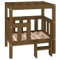 vidaXL Cama para perros madera maciza pino marrón miel 65,5x43x70 cm vidaXL Cama para perros madera maciza pino marrón miel 65,5x43x70 cm