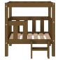 vidaXL Cama para perros madera maciza pino marrón miel 65,5x43x70 cm vidaXL Cama para perros madera maciza pino marrón miel 65,5x43x70 cm