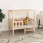 vidaXL Cama para perros madera maciza de pino 95,5x73,5x90 cm vidaXL Cama para perros madera maciza de pino 95,5x73,5x90 cm