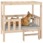 vidaXL Cama para perros madera maciza de pino 95,5x73,5x90 cm vidaXL Cama para perros madera maciza de pino 95,5x73,5x90 cm