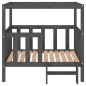 vidaXL Cama para perros madera maciza de pino gris 105,5x83,5x100 cm vidaXL Cama para perros madera maciza de pino gris 105,5x83,5x100 cm