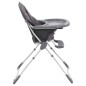 vidaXL Trona de bebé gris y blanco vidaXL Trona de bebé gris y blanco