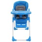 vidaXL Trona de bebé azul y gris vidaXL Trona de bebé azul y gris