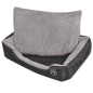 vidaXL Cama para perro con cojín acolchado Talla M negra vidaXL Cama para perro con cojín acolchado Talla M negra