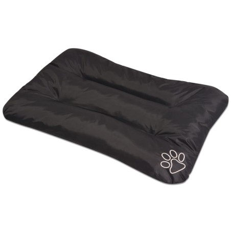 vidaXL Colchón para perro tamaño XXL negro
