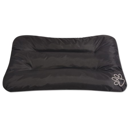vidaXL Colchón para perro tamaño XXL negro