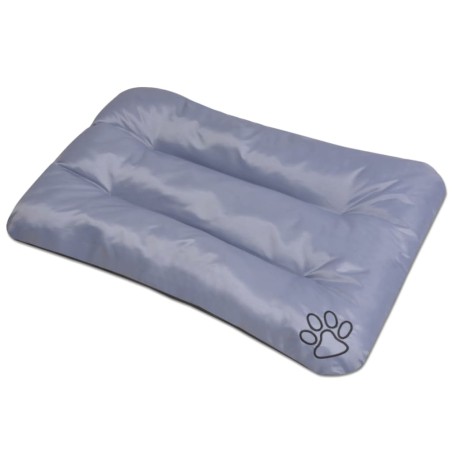 vidaXL Colchón para perro tamaño XL gris