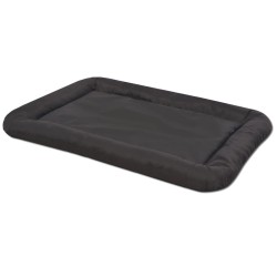 vidaXL Colchón para perro tamaño XXL negro