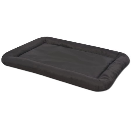 vidaXL Colchón para perro tamaño XXL negro