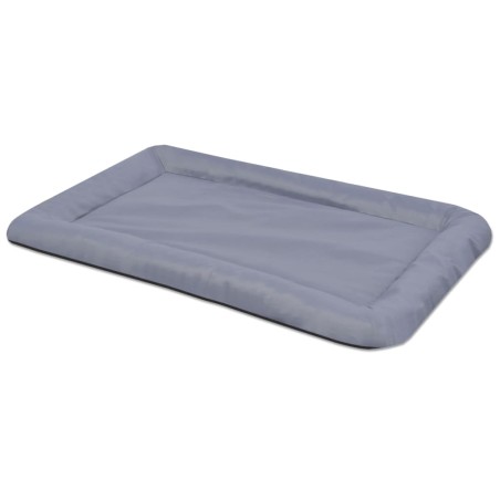 vidaXL Colchón para perro tamaño M gris