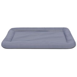 vidaXL Colchón para perro tamaño M gris