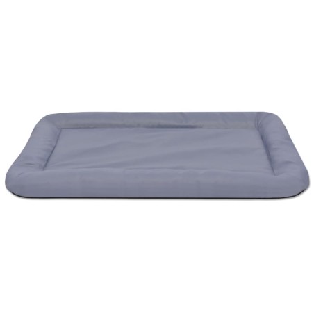vidaXL Colchón para perro tamaño M gris