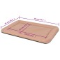 vidaXL Colchón para perro tamaño XL beige vidaXL Colchón para perro tamaño XL beige