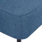 vidaXL Sillón de cóctel tela azul vidaXL Sillón de cóctel tela azul