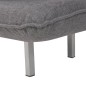 vidaXL Silla giratoria y sofá cama tela gris oscuro vidaXL Silla giratoria y sofá cama tela gris oscuro