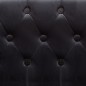 vidaXL Sillón de terciopelo negro vidaXL Sillón de terciopelo negro