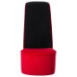 vidaXL Sillón con forma de zapato de tacón terciopelo rojo vidaXL Sillón con forma de zapato de tacón terciopelo rojo