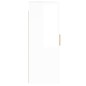vidaXL Armarios de pared 2 uds madera de ingeniería blanco brillante vidaXL Armarios de pared 2 uds madera de ingeniería blanco brillante