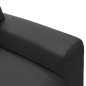 vidaXL Sillón reclinable para niños cuero sintético negro vidaXL Sillón reclinable para niños cuero sintético negro