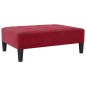 vidaXL Reposapiés de terciopelo rojo vino tinto 78x56x32 cm vidaXL Reposapiés de terciopelo rojo vino tinto 78x56x32 cm