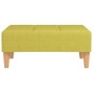 vidaXL Reposapiés de tela verde 78x56x32 cm vidaXL Reposapiés de tela verde 78x56x32 cm