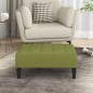 vidaXL Reposapiés de terciopelo verde claro 78x56x32 cm vidaXL Reposapiés de terciopelo verde claro 78x56x32 cm