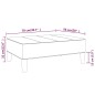 vidaXL Taburete de tela color crema 78x56x32 cm vidaXL Taburete de tela color crema 78x56x32 cm