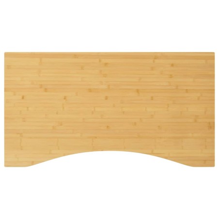 vidaXL Tablero de escritorio de bambú 110x60x2,5 cm