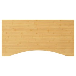vidaXL Tablero de escritorio de bambú 100x50x4 cm