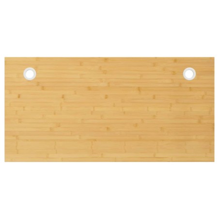 vidaXL Tablero de escritorio de bambú 110x55x1,5 cm