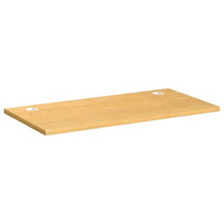 vidaXL Tablero de escritorio de bambú 110x55x2,5 cm