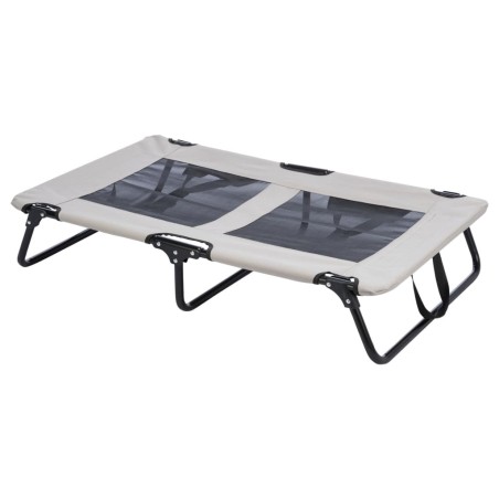 TRIXIE Tumbona para perros gris y negro 99x19x60 cm