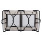 TRIXIE Tumbona para perros gris y negro 99x19x60 cm