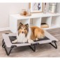 TRIXIE Tumbona para perros gris y negro 99x19x60 cm