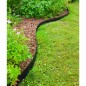 Nature Borduras de jardín 3 uds acero negro 91,4x10,2 cm Nature Borduras de jardín 3 uds acero negro 91,4x10,2 cm