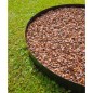 Nature Borduras de jardín 3 uds acero negro 91,4x10,2 cm Nature Borduras de jardín 3 uds acero negro 91,4x10,2 cm