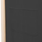 vidaXL Biombo divisor 5 paneles de tela gris 200x170x4 cm vidaXL Biombo divisor 5 paneles de tela gris 200x170x4 cm