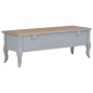 vidaXL Mueble para TV de madera gris 100x35x35 cm vidaXL Mueble para TV de madera gris 100x35x35 cm