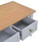 vidaXL Mueble para TV de madera gris 100x35x35 cm vidaXL Mueble para TV de madera gris 100x35x35 cm