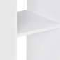 vidaXL Mesa de bar blanca 60x60x110 cm vidaXL Mesa de bar blanca 60x60x110 cm