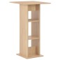 vidaXL Mesa alta de bar color roble 60x60x110 cm vidaXL Mesa alta de bar color roble 60x60x110 cm