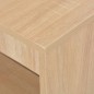 vidaXL Mesa alta de cocina con estantería color roble 110x50x103 cm vidaXL Mesa alta de cocina con estantería color roble 110x50x103 cm